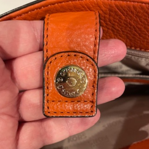 Michael Kors Hamilton Large Leather Satchel - RARE FIND - Picture 8 of 11